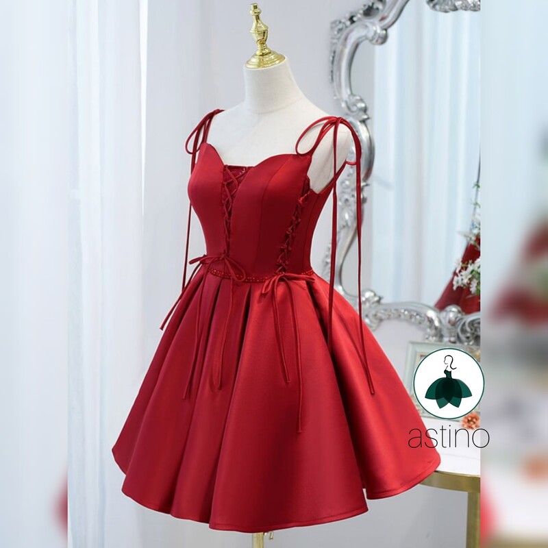 لباس عروسکی دخترانه کوتاه جنس ساتن سایزبندی کامل در 13 رنگ