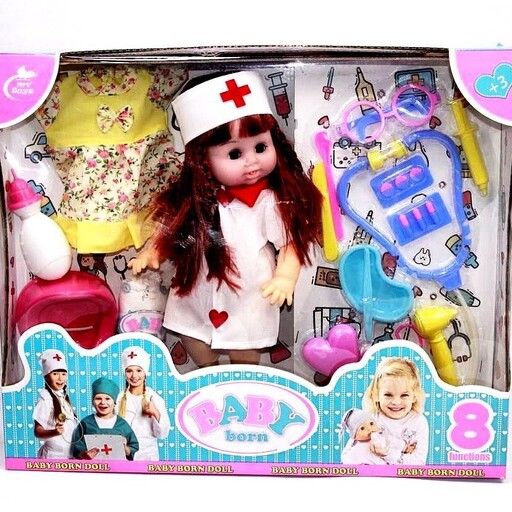 اسباببازی عروسک بیبی بورن بالوازم پزشکی 