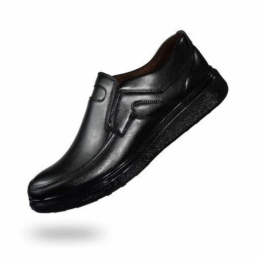 کفش مردانه طبی مدل استاپ(سایز 40تا43 مشکی) بی واسطه نت