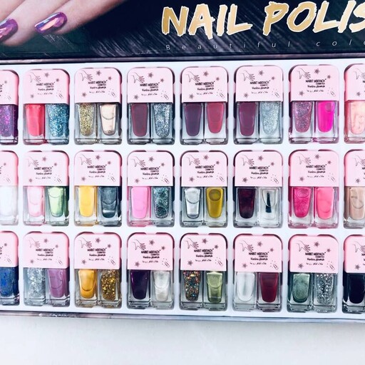 لاک دوقلو مارکت مکیاچ
Markt mekyach nail polish 
