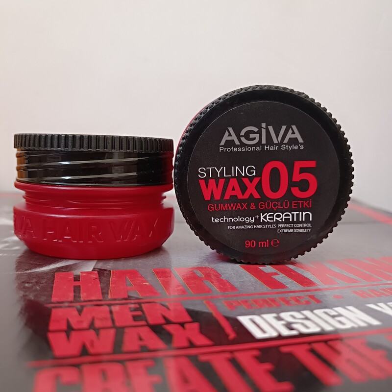 واکس مو آگیوا شماره 5 نگه دارنده قوی AGIVA Styling Wax 05 حجم 90 میلی