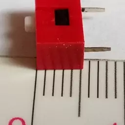 دیپ سوئیچ 1 دکمه قرمز DIP SWITCH-01RN