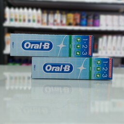 اورال بی Oralb خمیردندان 123 جهت مصرف روزانه 100میل