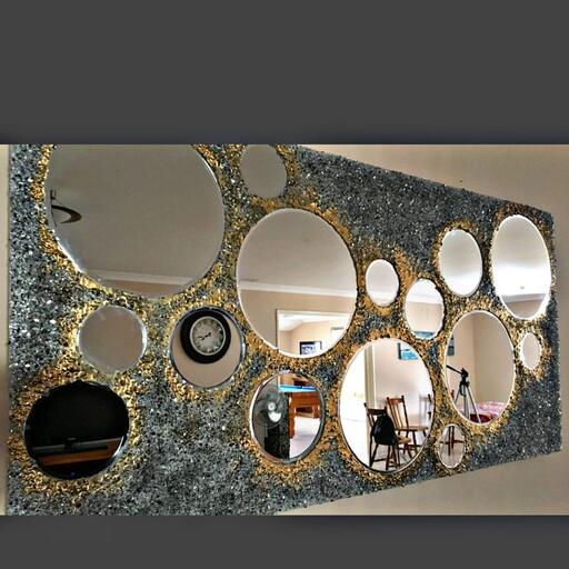 آینه  مدرن دکوراتیو بزرگ سالنی 