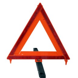 مثلث خطر  شب رنگ مخصوص خودرو