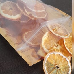 میوه خشک پرتقال کاملا سالم و بدون مواد نگهدارنده در وزن 150