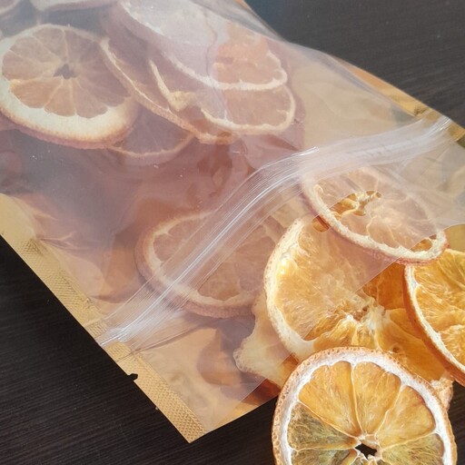 میوه خشک پرتقال کاملا سالم و بدون مواد نگهدارنده در وزن 200