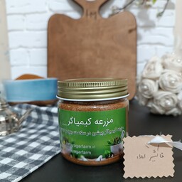 خاکشیر درجه یک تمیز 200 گرمی ظرف پلاستیکی 