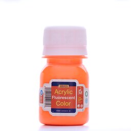 رنگ اکریلیک فلورسنت 30میل نارنجی کد 00704 سوداکو 