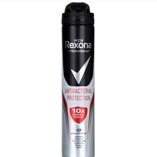 اسپری ضد تعریق مردانه Anti Bacterial Protection رکسونا 200ml
Rexona Motionsense Anti Bacterial Spray