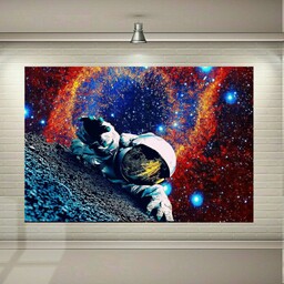 پوستر دیواری طرح زیبای فضانورد کد70100