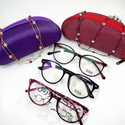 عینک طبی کائوچویی زنانه برندBelleza در سه رنگ زیبا 