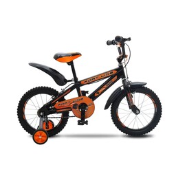 دوچرخه پورت لاین مدل دنیز سایز 16 مشکی نارنجی 