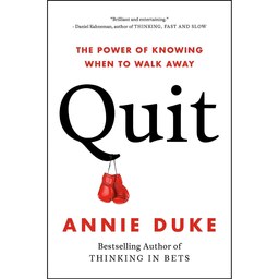 کتاب زبان اصلی Quit اثر Annie Duke انتشارات Portfolio