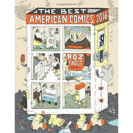 کتاب زبان اصلی The Best American Comics  اثر Roz Chast and Bill Kartalopoulos