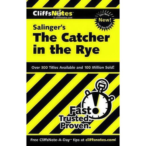 کتاب زبان اصلی CliffsNotes on Salingers The Catcher in the Rye