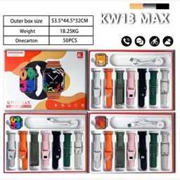 ساعت هوشمند طرح اپل واچ مدل KEQIWEAR KW13 Max