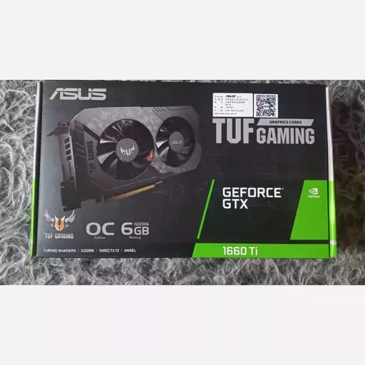 کارت گرافیک TUF GAMING Asus 1660 TI OC 6GB ایسوس