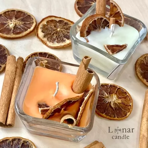 شمع دارچین پرتقال معطر