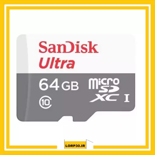 کارت حافظه MicroSDXC سن دیسک Ultra A1  با ظرفیت 64