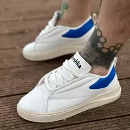 کتونی vans BERESHKA سفید آبی مردانه 