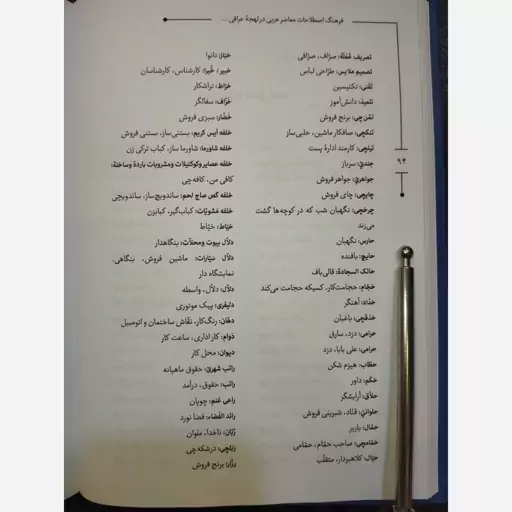 فرهنگ لغت لهجه عراقی فارسی