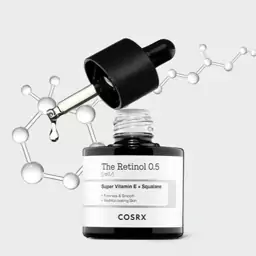 سرم رتینول 0.5 درصد کوزارکس روغنی ضد چروک و جوانساز 20 میل COSRX Official The Retinol 0.5 Oil