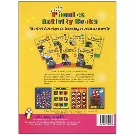 کتاب استیودنت جولی فونیکس 5   Jolly Phonics Activity Book 5