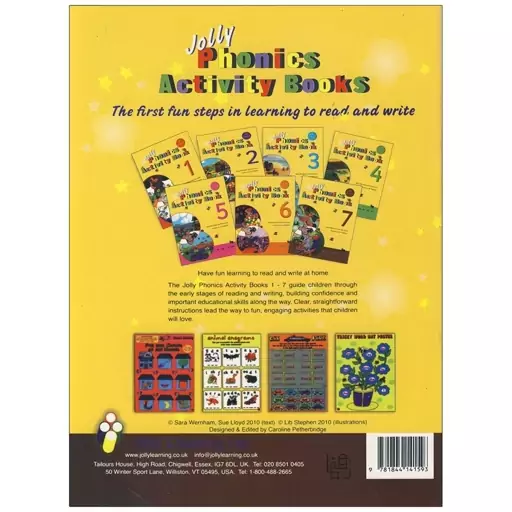 کتاب استیودنت جولی فونیکس 7   Jolly Phonics Activity Book 7