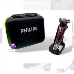 ریش تراش فلیپس بدنه کرستالی تک رنگ سال   PHILIPS9000-2025/2  ضداب و تیغ لیزری   تیغ نانو خود تیز شونده  