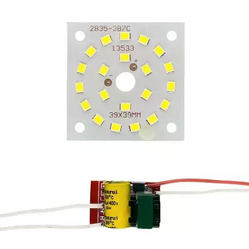 پک چیپ ال ای دی 20 وات با درایور