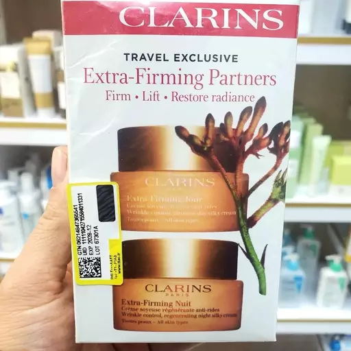 پک کرم شب و روز کلارنس CLARINS مدل  Extra Firming Partners 