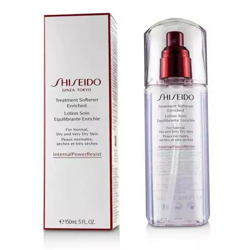 لوسیون نرم کننده و مرطوب کننده شیسیدو برای پوست خشک و خیلی خشک حجم 150 میل Shiseido Treatment Softener Enriched For Norm