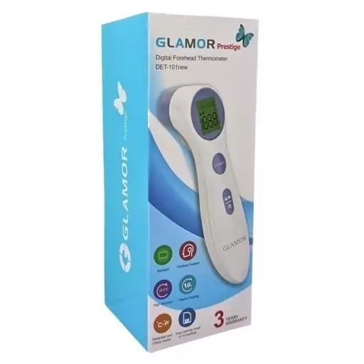 تب سنج دیجیتال لیزری گلامور Glamor DET-101 New