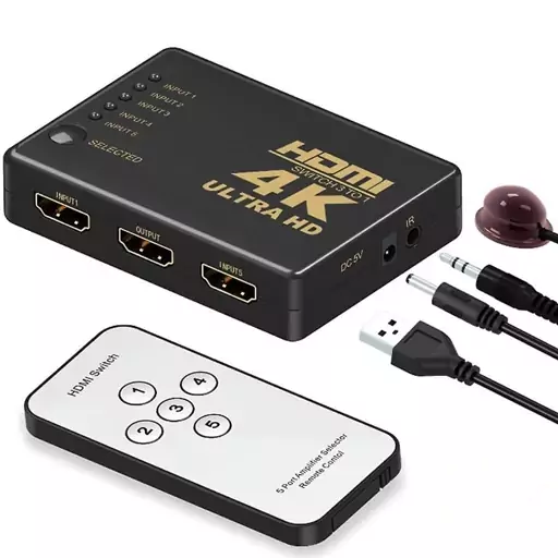 سوییچ 5 پورت HDMI با کنترل ROYAL