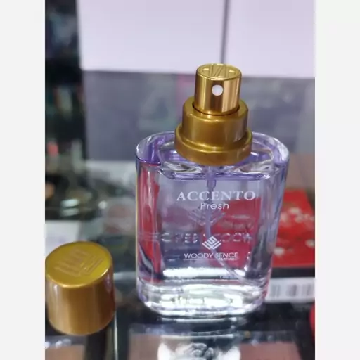 عطر جیبی وودی سنس مدل اکسنتو Accento حجم 30 میلی لیتر