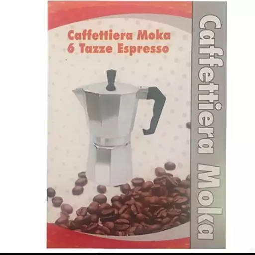 قهوه جوش موکا مدل Coffettiera 6 Cups