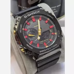 ساعت مچی جی شاک قاب فلزی مدل G-SHOCK GM2100 