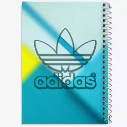 دفتر مشق 50 برگ خندالو طرح آدیداس (Adidas) کد 36939