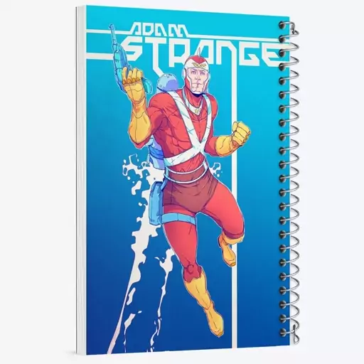 دفتر مشق 50 برگ خندالو طرح Adam Strange کد F223