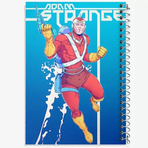 دفتر مشق 50 برگ خندالو طرح Adam Strange کد F223