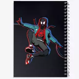 دفتر مشق 50 برگ خندالو طرح مرد عنکبوتی (Spider Man) کد F1691