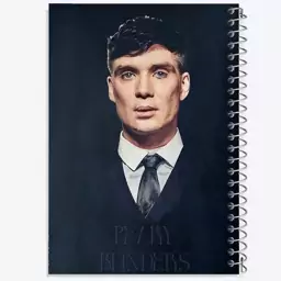 دفتر مشق 50 برگ خندالو طرح پیکی بلایندرز (Peaky Blinders) کد F1619