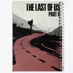 دفتر مشق 50 برگ خندالو طرح لست آف آس (The Last Of Us) کد F1595