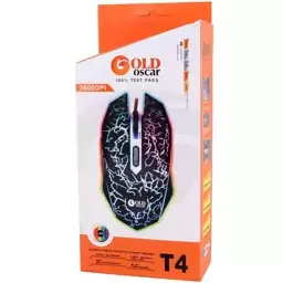 موس گیمینگ Gold Oscar T4