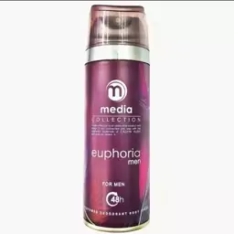 اسپری خوشبو کننده بدن مردانه مدیا مدل euphoria men ( حجم 200 میلی لیتر ) 