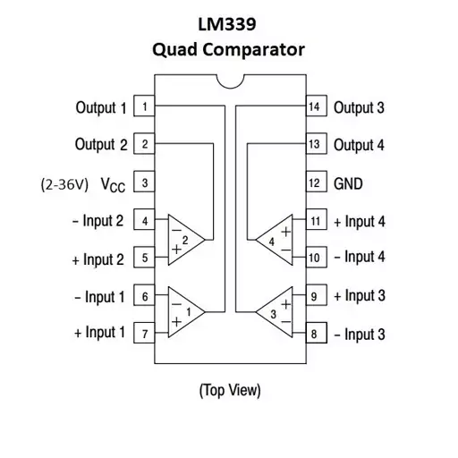 آی سی LM339N