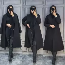 پالتو زنانه فوتر بلند آستر دار مدل پانتا2 