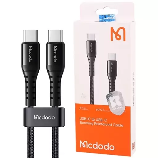 کابل تبدیل فست شارژ Mcdodo CA-564 PD Type-C to Type-C 3A PD 60w 1m