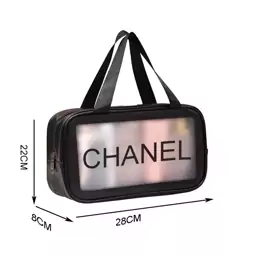 کیف زیپی استخری و آرایشی Chanel